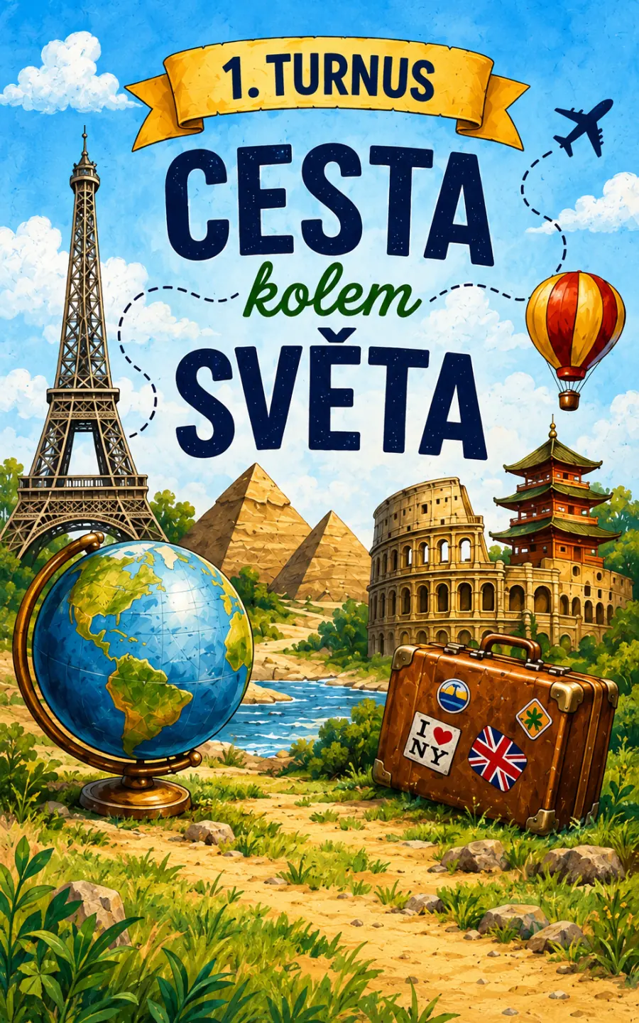 1. turnus – Cesta kolem světa
